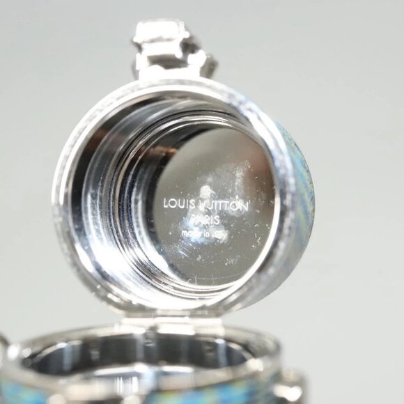 LOUIS VUITTON Monogram LV Pop Chain Lipstick Case Blue MP2536 LV Auth 125431 - Picture 13 of 15